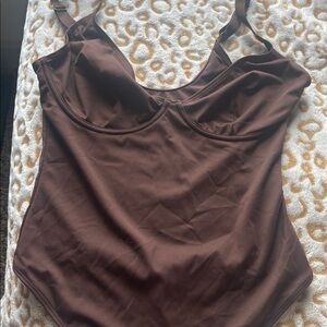 Brown Women's Bodysuit